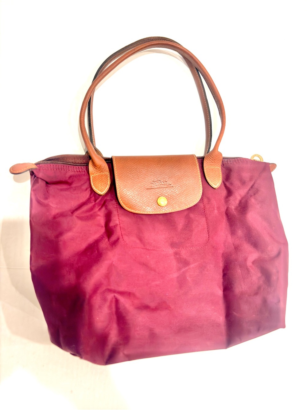 Longchamp Le Pliage Modele D depose Tote Bag MADE IN FRANCE